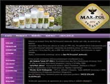 Tablet Screenshot of maxpol-wroclaw.pl